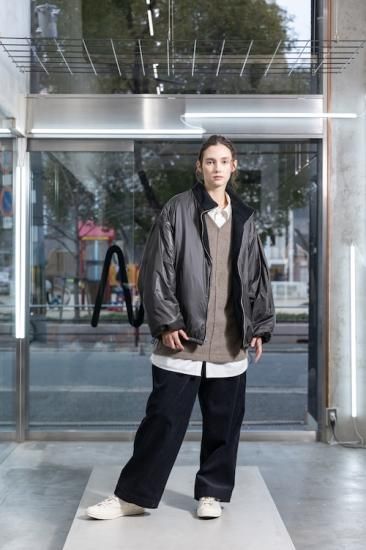 VOAAOV | ヴォアーブ OVERSIZED REVERSIBLE BOA JACKET (BLACK)通販