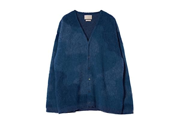 YOKE   GRADATION JACQUARD CARDIGANOCEAN BLUE   グラデーション