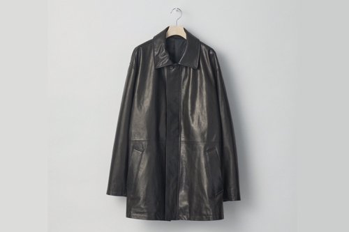 <img class='new_mark_img1' src='https://img.shop-pro.jp/img/new/icons2.gif' style='border:none;display:inline;margin:0px;padding:0px;width:auto;' />stein / LEATHER ZIP JACKET(BLACK)