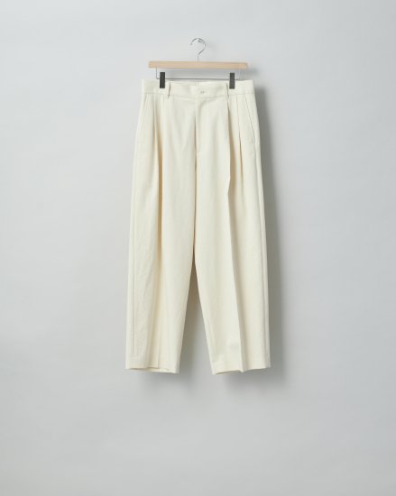 stein | シュタイン WIDE STRAIGHT TROUSERS - OW(OFF) / ワイド