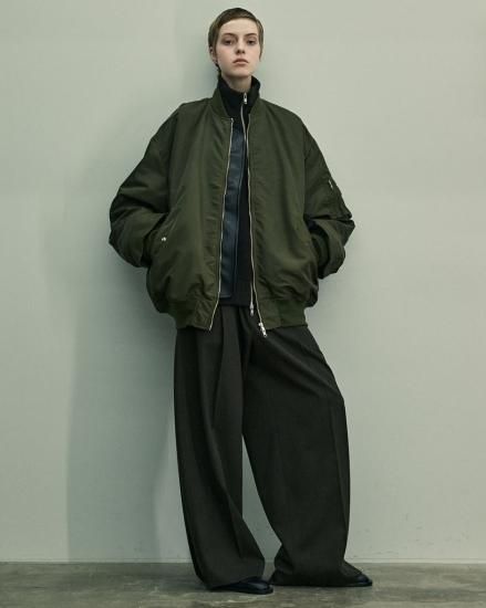 stein | シュタイン OVERSIZED FLIGHT JACKET (MILITARY KHAKI stein | シュタイン OVERSIZED FLIGHT JACKET (MILITARY KHAKI