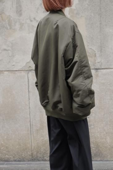 stein | シュタイン OVERSIZED FLIGHT JACKET (MILITARY KHAKI stein | シュタイン OVERSIZED FLIGHT JACKET (MILITARY KHAKI