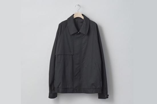 stein | シュタイン OVERSIZED HARRINGTON ZIP JACKET(BLACK stein | シュタイン OVERSIZED HARRINGTON ZIP JACKET(BLACK