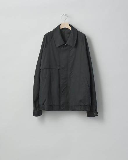 stein | シュタイン OVERSIZED HARRINGTON ZIP JACKET(BLACK