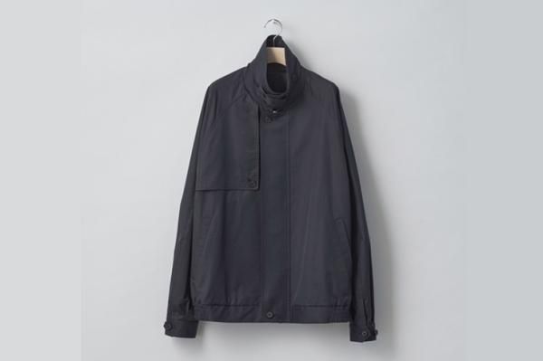 stein | シュタイン OVERSIZED HARRINGTON ZIP JACKET(DARK NAVY