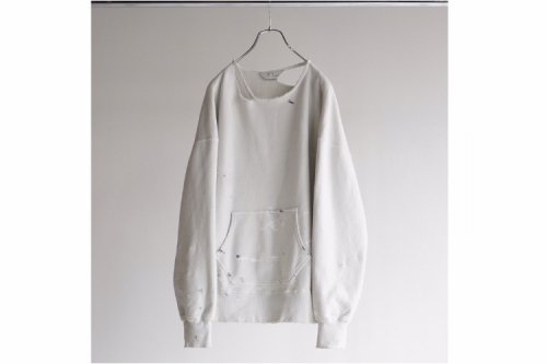<img class='new_mark_img1' src='https://img.shop-pro.jp/img/new/icons47.gif' style='border:none;display:inline;margin:0px;padding:0px;width:auto;' />ANCELLM / DYED DAMAGE HOODIE(MUSTARD)