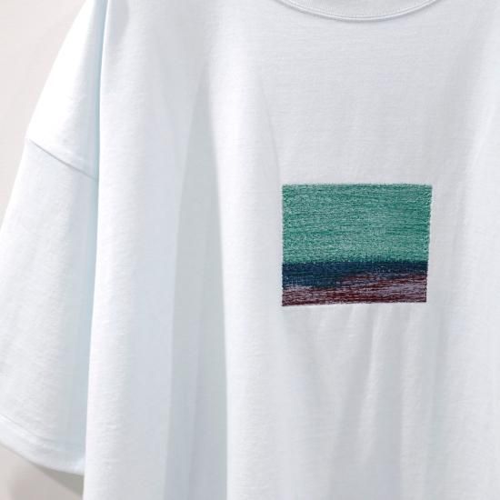【新品未使用タグ有】 THE TOE Shirt グリーン green新品 YOKE | EMBROIDERED T-SHIRT(MIST GREEN) | 刺繍TEE(ミスト