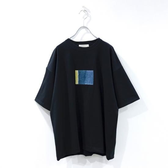YOKE | EMBROIDERED T-SHIRT(BLACK) | 刺繍TEE(ブラック)通販 YOKE | EMBROIDERED T-SHIRT(BLACK) | 刺繍TEE(ブラック)通販