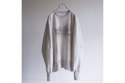 <img class='new_mark_img1' src='https://img.shop-pro.jp/img/new/icons2.gif' style='border:none;display:inline;margin:0px;padding:0px;width:auto;' />ANCELLM / CREWNECK SWEAT SHIRT(H.IVORY)