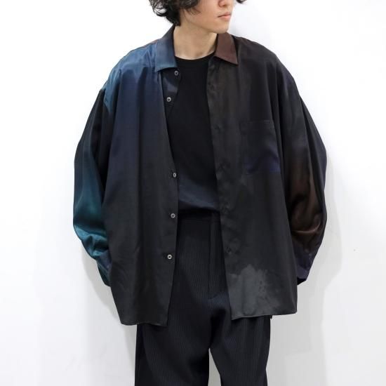 stein | シュタイン OVERSIZED CUPRO LS SHIRT(GRADATION stein | シュタイン OVERSIZED CUPRO LS SHIRT(GRADATION