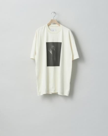 stein | シュタイン PRINT TEE（MERCERISED COTTON）- HAND