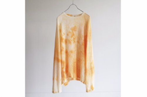 <img class='new_mark_img1' src='https://img.shop-pro.jp/img/new/icons2.gif' style='border:none;display:inline;margin:0px;padding:0px;width:auto;' />ANCELLM / DYED MESH LS T-SHIRT(ORANGE)