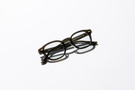 NOCHINO OPTICAL | “NOCHINO” (CLEAR SMOKE OLIVE × GREY GREEN