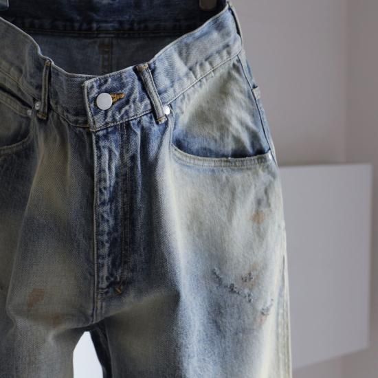 ANCELLM | アンセルム SELVEDGE TAPERED 5P DENIM PANTS(INDIGO ANCELLM | アンセルム SELVEDGE TAPERED 5P DENIM PANTS(INDIGO