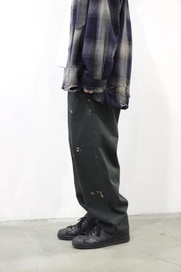 ANCELLM（アンセルム） 2023SS 23SS PAINT CHINO TROUSERS