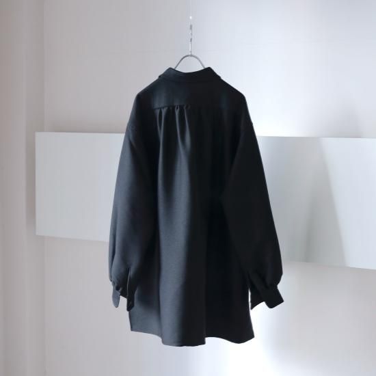 AXIS | アクシズ Skipper Shirts(BLACK) / スキッパーシャツ AXIS | アクシズ Skipper Shirts(BLACK) / スキッパーシャツ