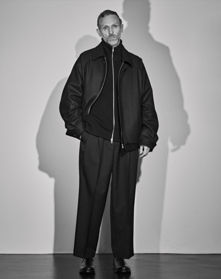stein | シュタイン OVERSIZED MELTON HARRINGTON ZIP JACKET stein | シュタイン OVERSIZED MELTON HARRINGTON ZIP JACKET