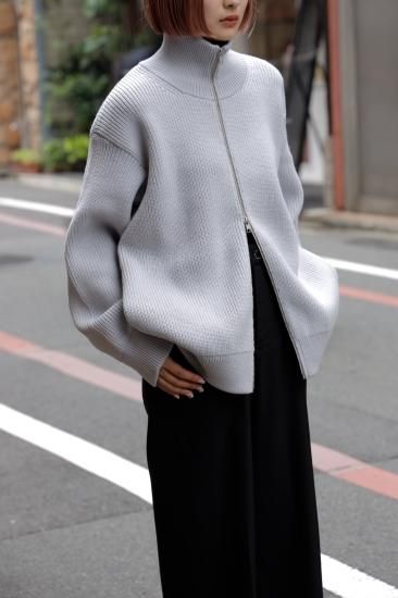 stein | シュタイン OVERSIZED DRIVERS KNIT ZIP JACKET(OFF stein | シュタイン OVERSIZED DRIVERS KNIT ZIP JACKET(OFF