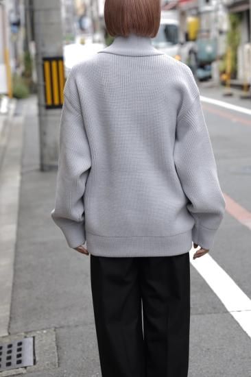 stein | シュタイン OVERSIZED DRIVERS KNIT ZIP JACKET(OFF stein | シュタイン OVERSIZED DRIVERS KNIT ZIP JACKET(OFF