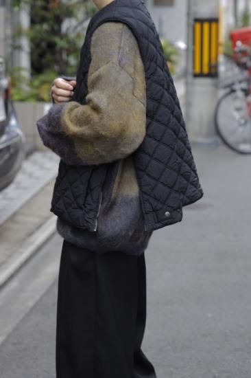 YOKE | QULTING PADDED VEST(BLACK) | キルティングパデッド YOKE | QULTING PADDED VEST(BLACK) | キルティングパデッド