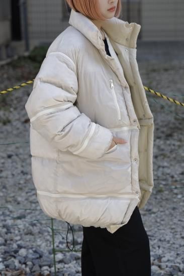 YOKE | MULTI DETACHABLE RV DOWN JACKET(FOG WHITE) | マルチ