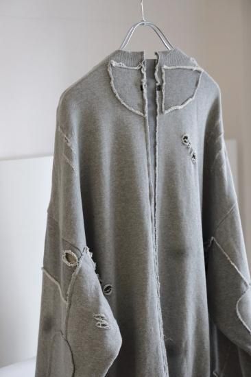 stein | シュタイン OVERSIZED RECONSTRUCTION SWEAT LS(GREY stein | シュタイン OVERSIZED RECONSTRUCTION SWEAT LS(GREY