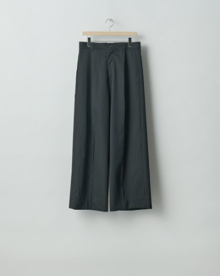 stein | シュタイン EXTRA WIDE TROUSERS(BLACK) / エクストラワイド