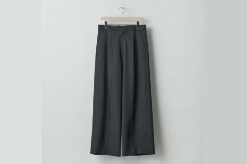 <img class='new_mark_img1' src='https://img.shop-pro.jp/img/new/icons2.gif' style='border:none;display:inline;margin:0px;padding:0px;width:auto;' />stein / EXTRA WIDE TROUSERS(BLACK) 