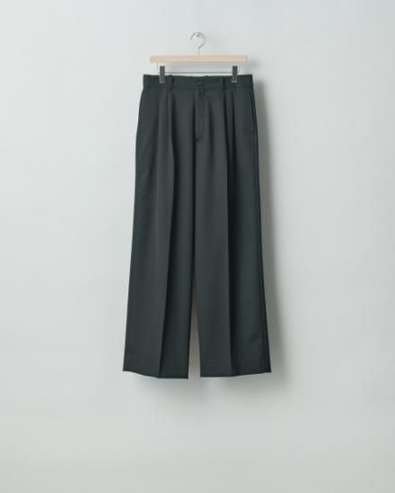 stein | シュタイン LONG WIDE TROUSERS(BLACK) / ロングワイド stein | シュタイン LONG WIDE TROUSERS(BLACK) / ロングワイド