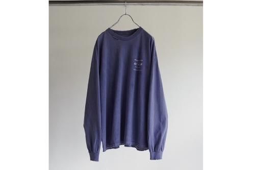 <img class='new_mark_img1' src='https://img.shop-pro.jp/img/new/icons2.gif' style='border:none;display:inline;margin:0px;padding:0px;width:auto;' />ANCELLM / LOGO LS T-SHIRT(NAVY)