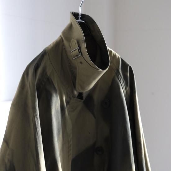 YOKE | SPRAY PRINTED TRENCH COAT(KHAKI) | スプレープリント YOKE | SPRAY PRINTED TRENCH COAT(KHAKI) | スプレープリント