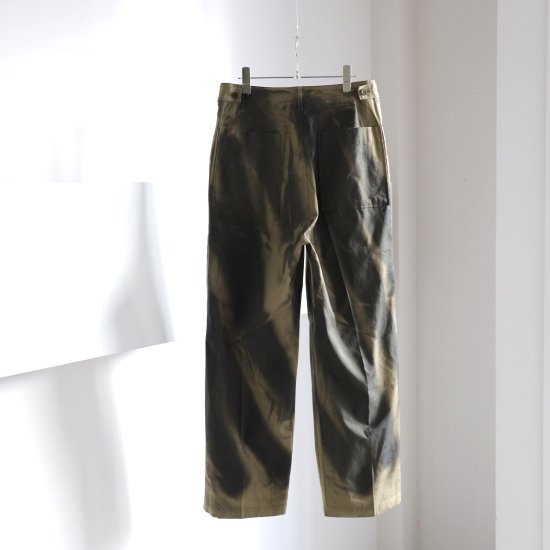 YOKE | SPRAY PRINTED BAKER PANTS(KHAKI) | スプレープリントベイカーパンツ(カーキ)通販サイト -  京都取扱い店舗 ATTEMPT / アテンプト