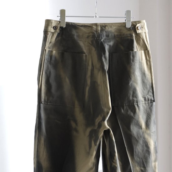 YOKE | SPRAY PRINTED BAKER PANTS(KHAKI) | スプレープリントベイカーパンツ(カーキ)通販サイト -  京都取扱い店舗 ATTEMPT / アテンプト