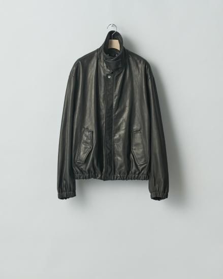 stein | シュタイン LEATHER ZIP BLOUSON(BLACK) / レザージップ stein | シュタイン LEATHER ZIP BLOUSON(BLACK) / レザージップ