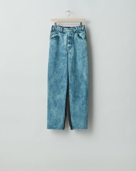 stein | シュタイン NYLON COMBINATION CHEMICAL BLEACHED DENIM 