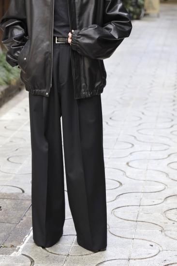 stein | シュタイン EXTRA WIDE TROUSERS(BLACK) / エクストラ stein | シュタイン EXTRA WIDE TROUSERS(BLACK) / エクストラ