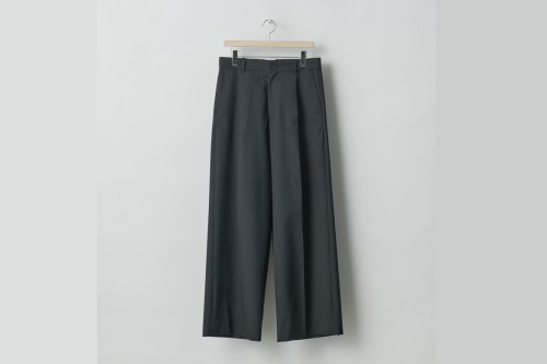 <img class='new_mark_img1' src='https://img.shop-pro.jp/img/new/icons2.gif' style='border:none;display:inline;margin:0px;padding:0px;width:auto;' />stein / EXTRA WIDE TROUSERS(BLACK) 