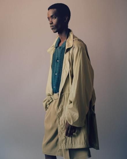 YOKE | MESH KNITTED BUTTONED CARDIGAN(BOTTLE GREEN YOKE | MESH KNITTED BUTTONED CARDIGAN(BOTTLE GREEN