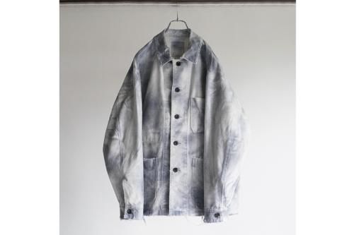 <img class='new_mark_img1' src='https://img.shop-pro.jp/img/new/icons2.gif' style='border:none;display:inline;margin:0px;padding:0px;width:auto;' />ANCELLM / UNEVEN PAINT COVERALL(NAVY)