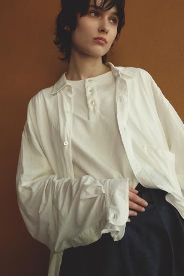 KANEMASA | カネマサ 46G Artisan Jersey Shirt(WHITE) / 46G