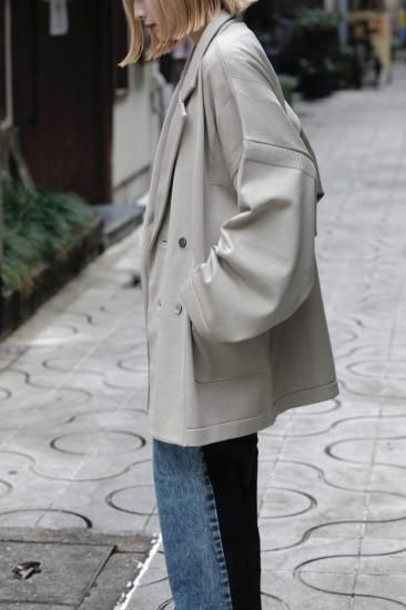 YASHIKI / Seion Double Jacket(LIGHT-BEIGE) | セイオンダブル