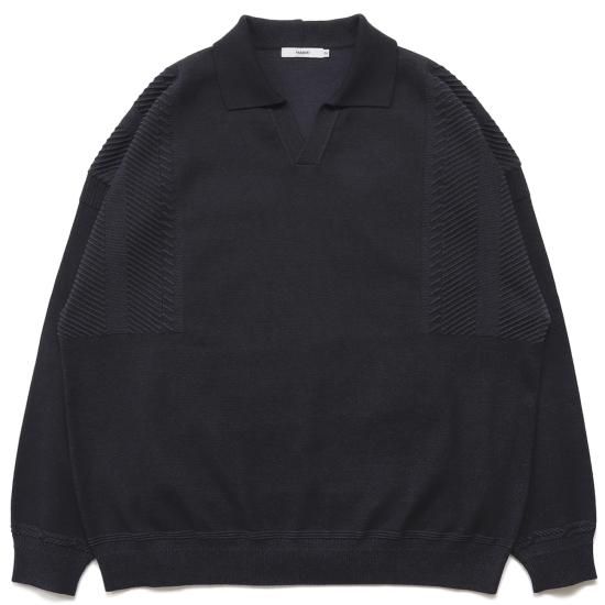 YASHIKI / Shunrin Skipper Knit(BLACK) | シュンリンスキッパー YASHIKI / Shunrin Skipper Knit(BLACK) | シュンリンスキッパー