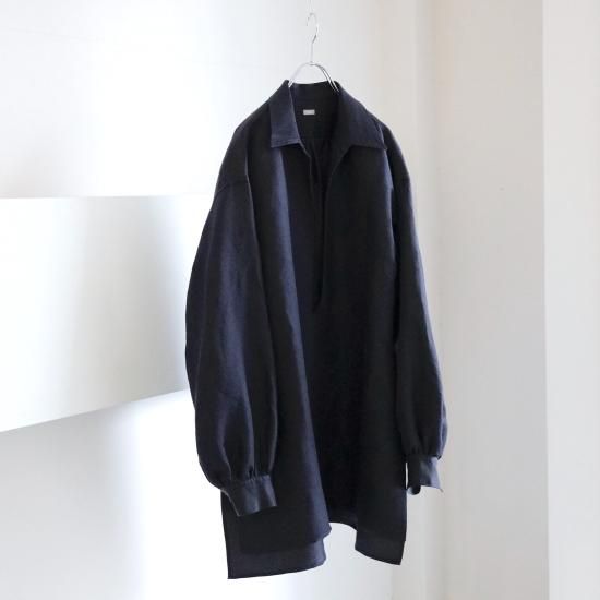 AXIS | アクシズ SKIPPER SHIRTS(MID NIGHT) / スキッパーシャツ