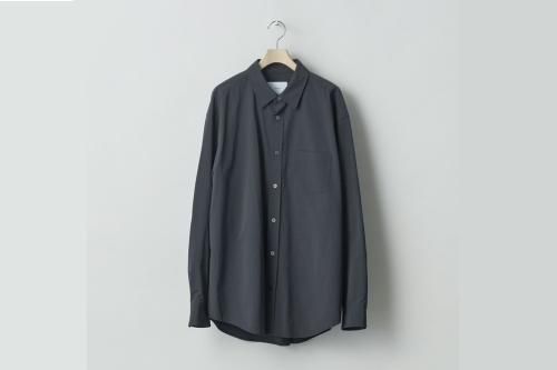 <img class='new_mark_img1' src='https://img.shop-pro.jp/img/new/icons2.gif' style='border:none;display:inline;margin:0px;padding:0px;width:auto;' />stein / WINDPROOF NYLON STANDARD SHIRT(BLACK)