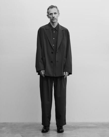 stein | シュタイン WINDPROOF NYLON WIDE EASY TROUSERS(DARK stein | シュタイン WINDPROOF NYLON WIDE EASY TROUSERS(DARK