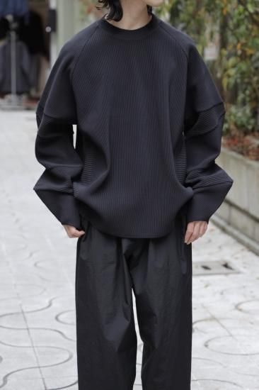 stein | シュタイン GRADATION PLEATS COMBINATION SLEEVES LS stein | シュタイン GRADATION PLEATS COMBINATION SLEEVES LS