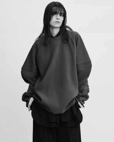 stein | シュタイン GRADATION PLEATS COMBINATION SLEEVES LS stein | シュタイン GRADATION PLEATS COMBINATION SLEEVES LS