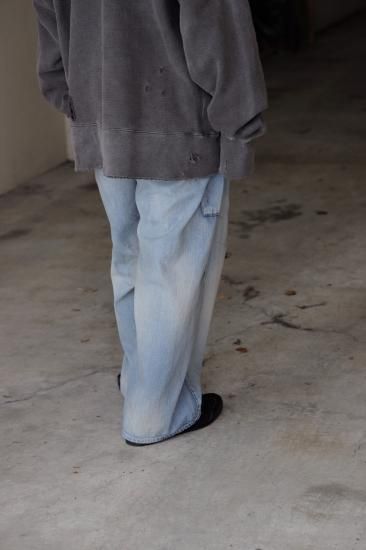 ANCELLM | アンセルム AGING PAINTER PANTS(INDIGO ANCELLM | アンセルム AGING PAINTER PANTS(INDIGO