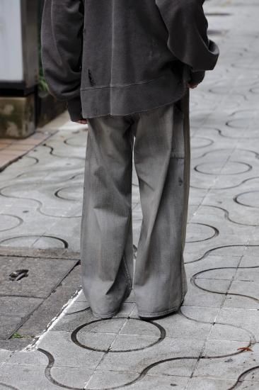 ANCELLM | アンセルム AGING PAINTER PANTS(BLACK) / エイジング ANCELLM | アンセルム AGING PAINTER PANTS(BLACK) / エイジング