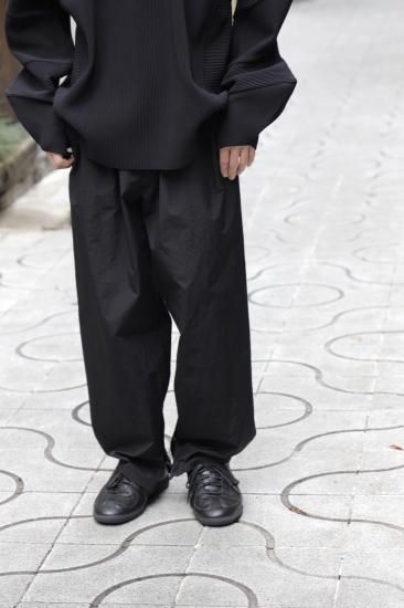 stein | シュタイン WINDBREAKER EASY TROUSERS(BLACK stein | シュタイン WINDBREAKER EASY TROUSERS(BLACK